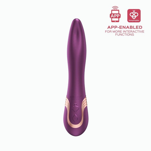 FLING App-Controlled Tongue-like Oral Licking Vibrator - Honey Play Box Official