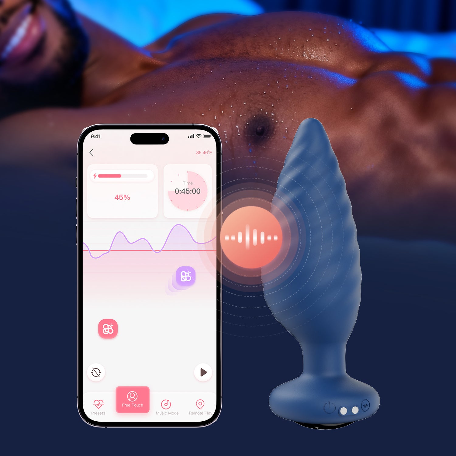 NOAH <br>App-Controlled Rotating & Vibrating Butt Plug