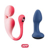 VIBROSA × FRENZY – Dual App-Controlled Vibrators for Couples - Honey Play Box Official