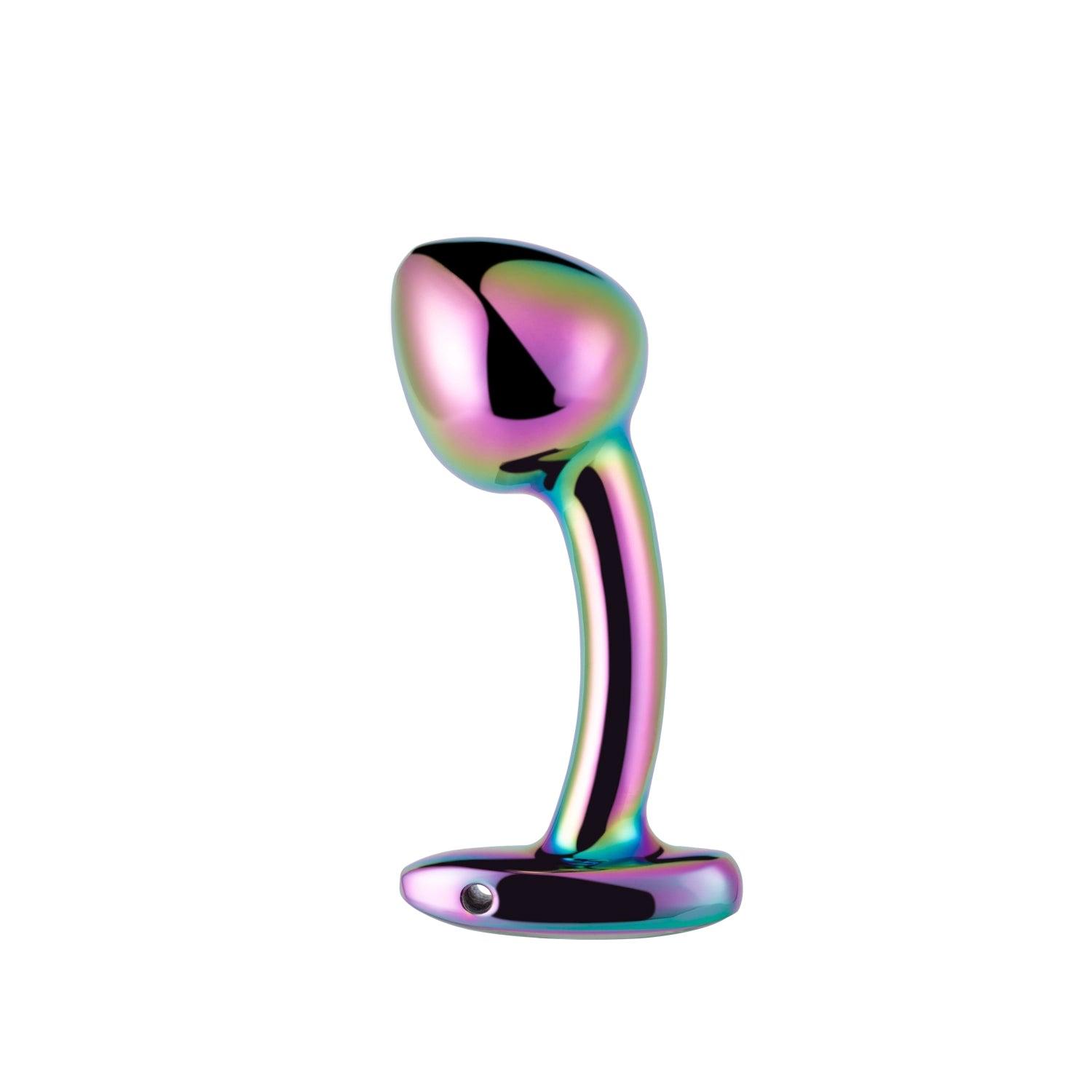 Bud Love - Radiance Curved Metal Gem Butt Plug - Honey Play Box Bud Love - Radiance Curved Metal Gem Butt Plug - Honey Play Box