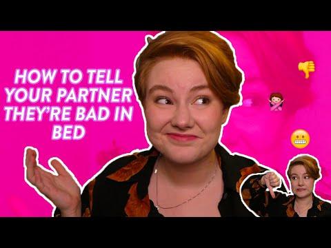 How to Tell Your Partner They're Bad in Bed - Honey Play Box