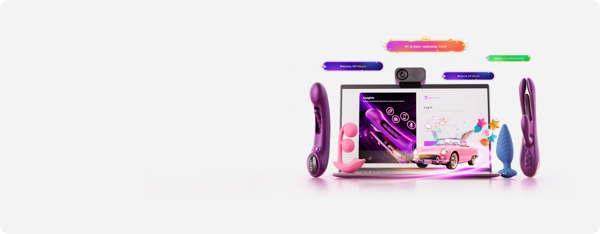 If you are just getting started, we recommend Vibe-Connect