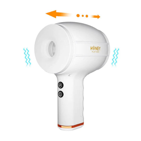 Faye-thrusting male masturbator