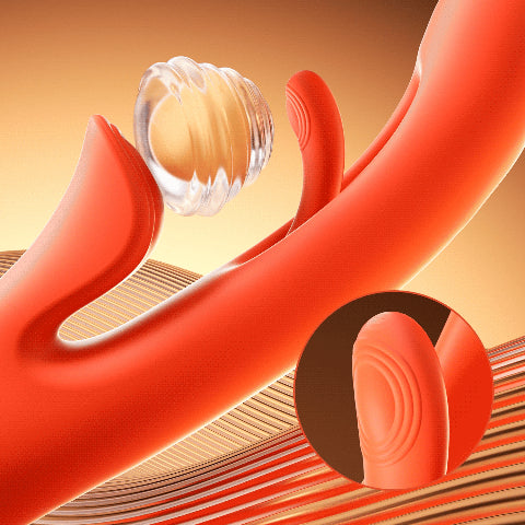 Tressa kinky finger tapping g spot vibrator front view