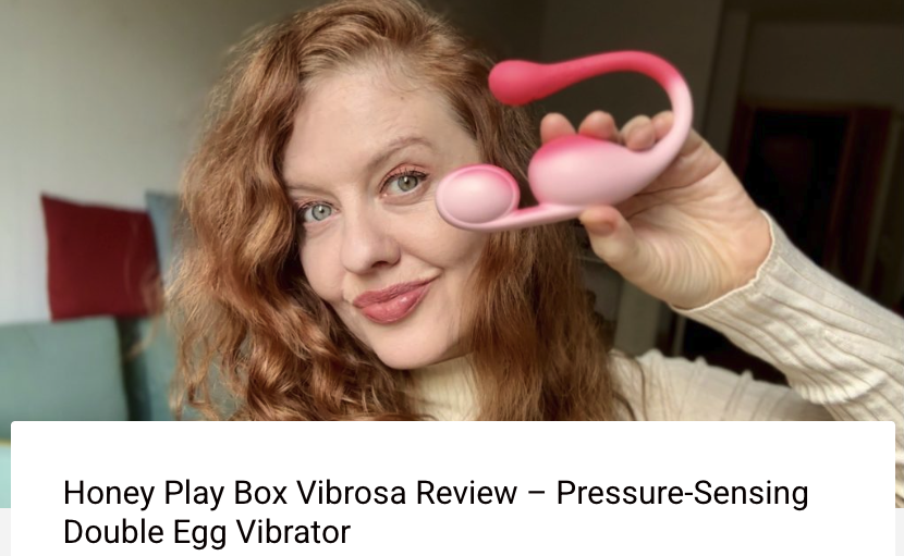 VIBROSA review from Honey Play Box Partner Venus O'Hara