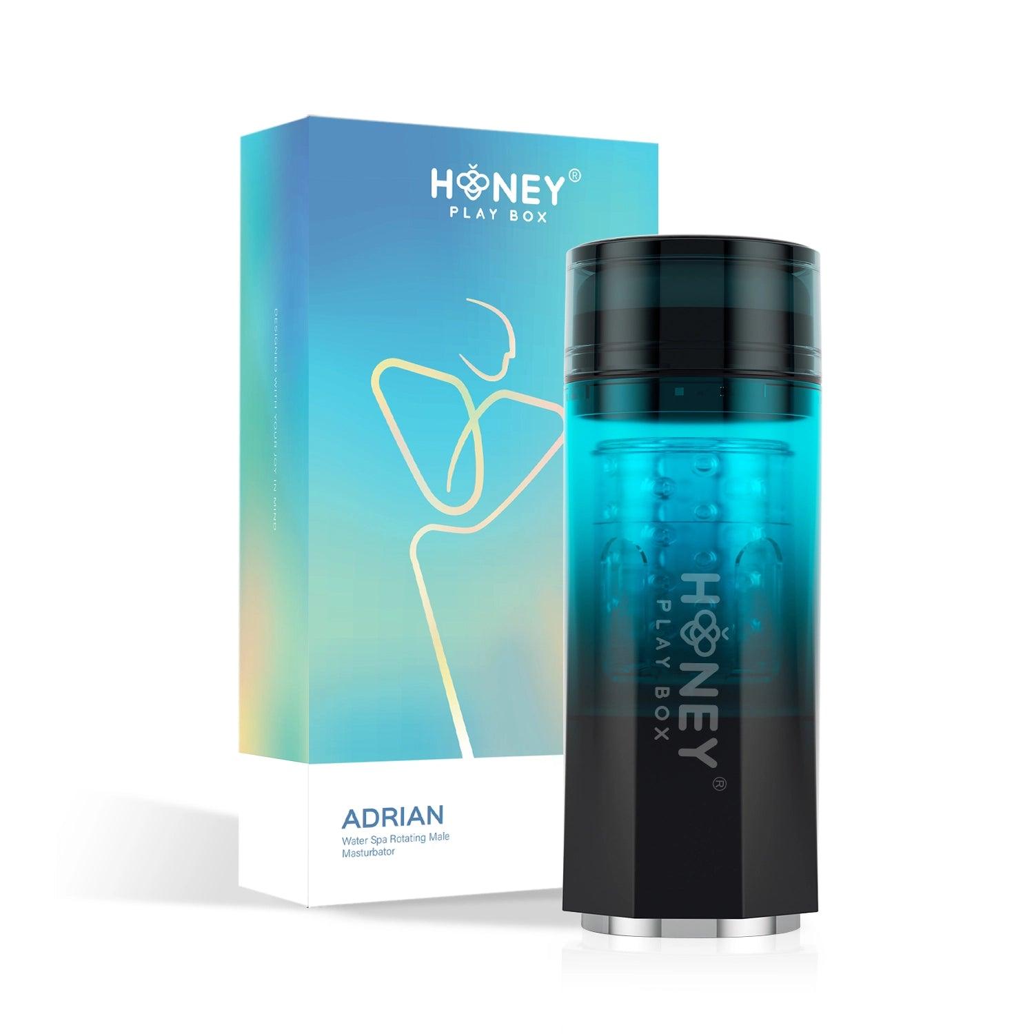 ADRIAN The World’s First Deep Diving Fully Waterproof Automatic Male Masturbator - Honey Play Box Official