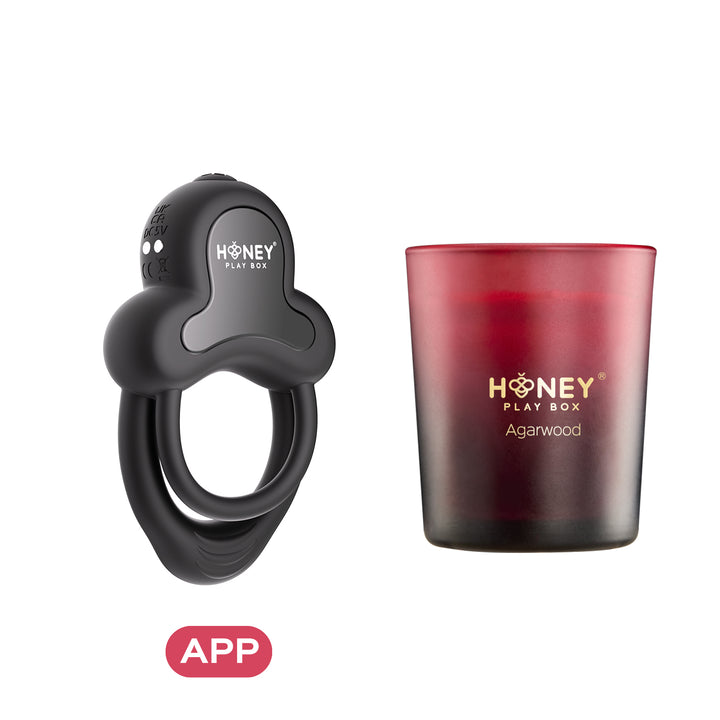 Anello-Honey Garden, cock ring sex toys for couples by HoneyPlayBox