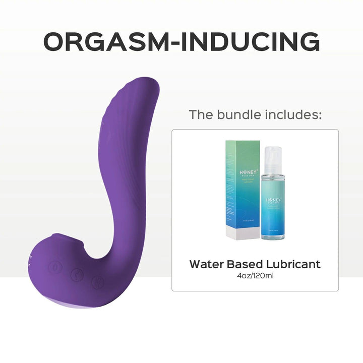 ANGEL 3 in 1 Clitoral Sucking Licking and G Spot Vibrator - Honey Play Box Official