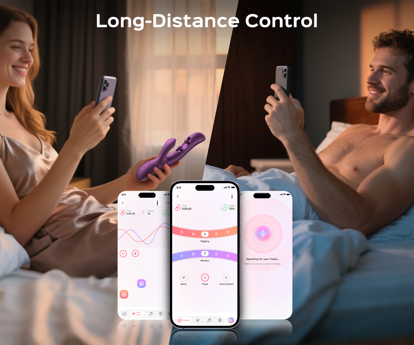 Honey Play Box Long-Distance Control App Sex Toys