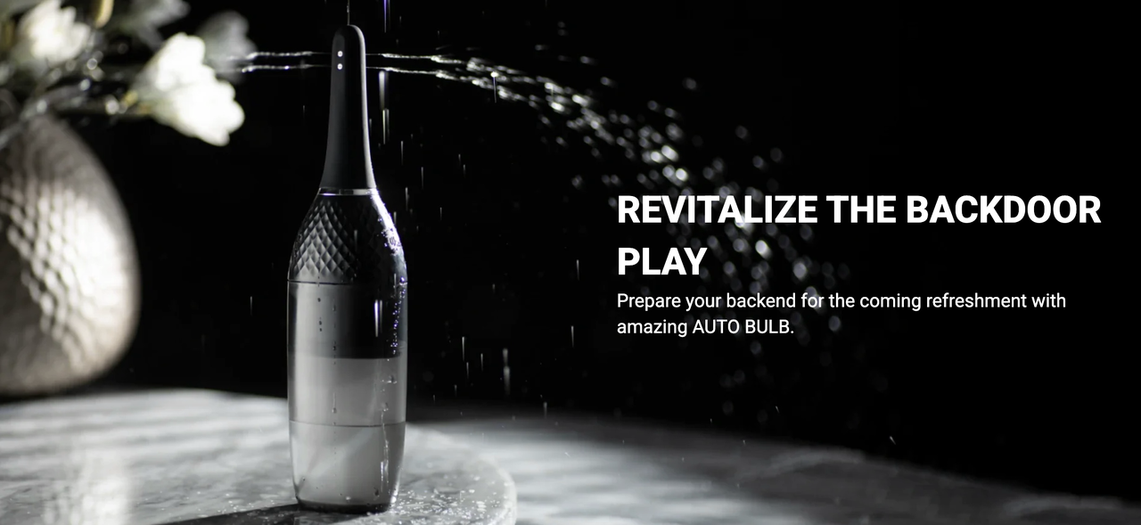 Honey Play Box auto bulb anal douche for backdoor play