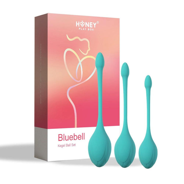 BLUEBELL Floral 3 Size & Weight Kegel Ball Exercise Set - Honey Play Box Official