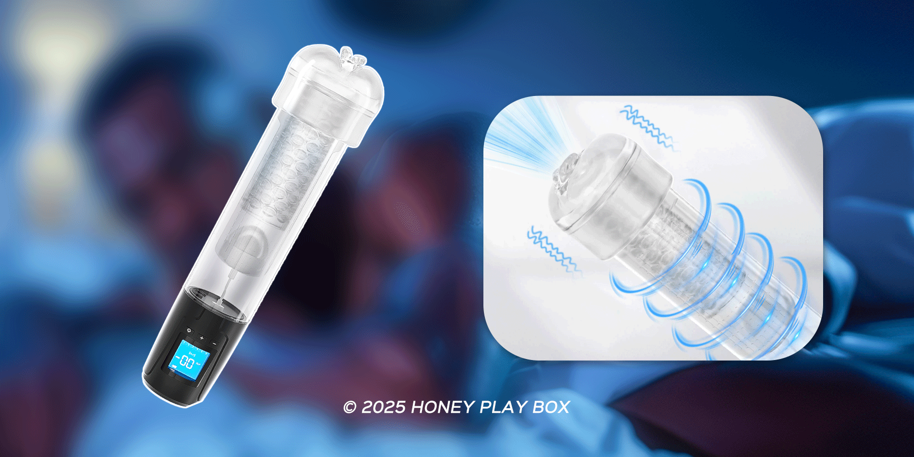 penis pump masturbator by honey play box