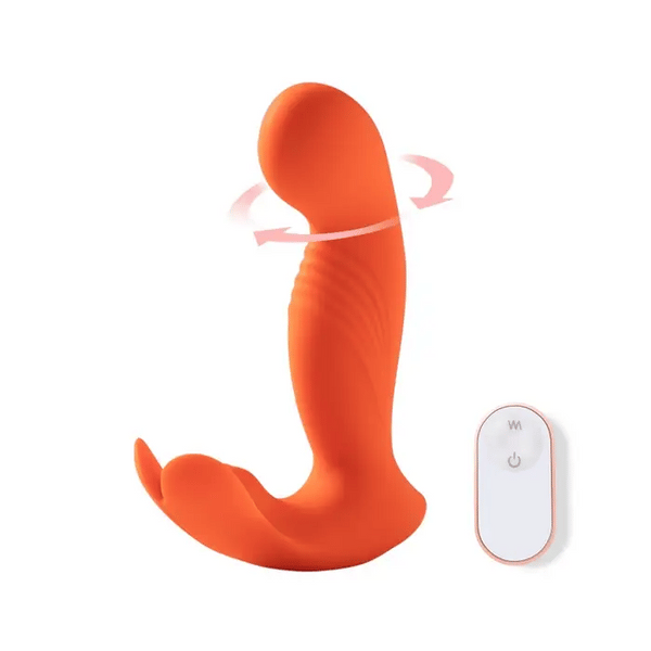 CRAVE 3 G-Spot Vibrator with Rotating Massage Head & Clit Tickler - Honey Play Box Official