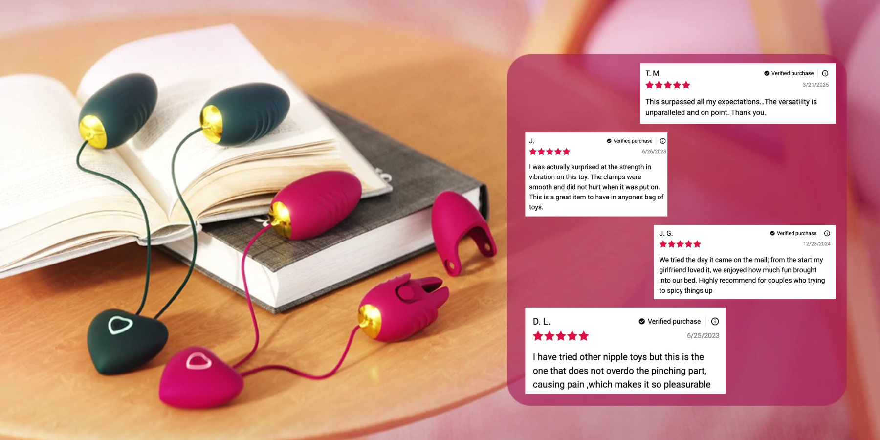 cupid nipple clams app-controlled vibrator