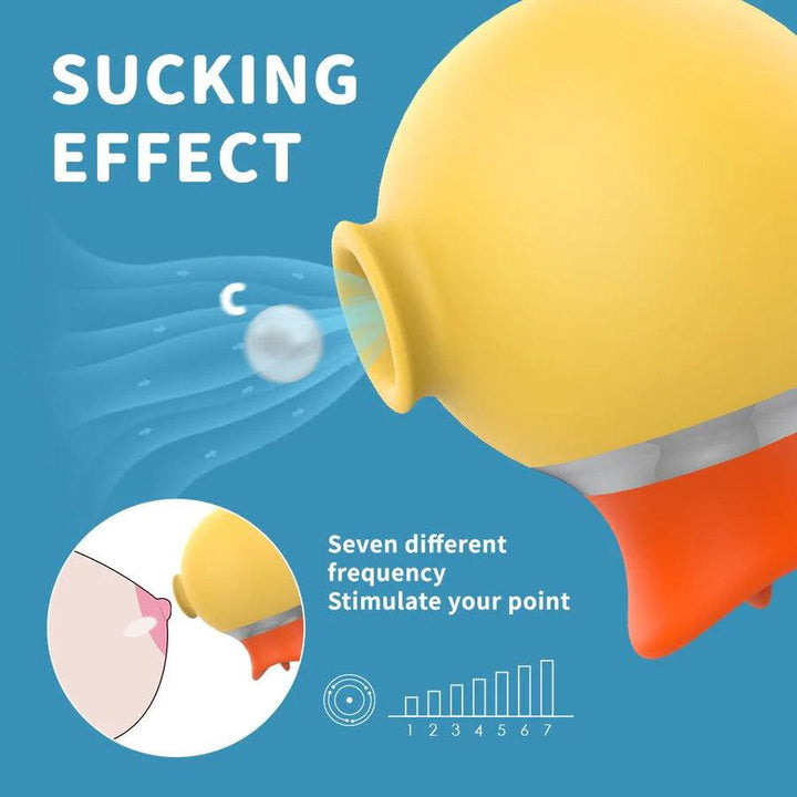 Duck - Pocket Clit Licking & Sucking Stimulator - Honey Play Box Official