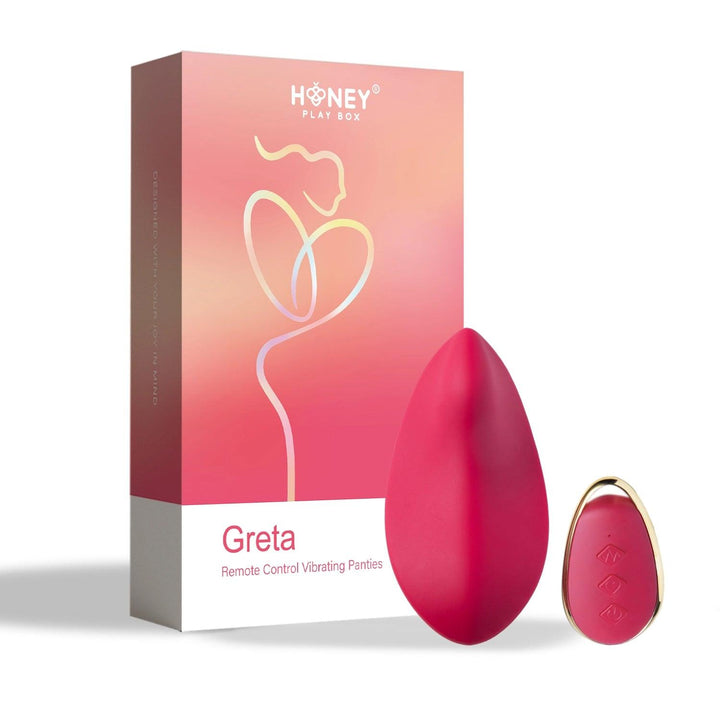 GRETA Wearable Vibrating Panties with Remote - Honey Play Box Official