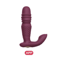 ryder app-controlled vibrator for her in red color front view