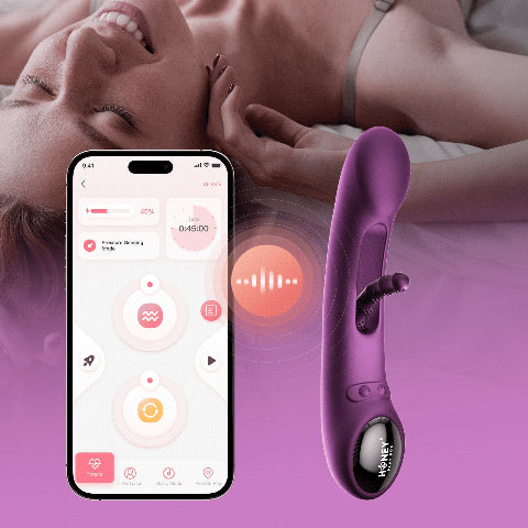 Tempo flapping g spot vibrator