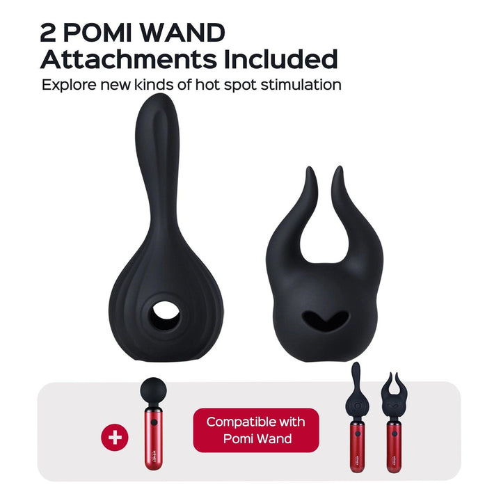 HORNS Pomi Wand Attachments Bundle - Honey Play Box Official