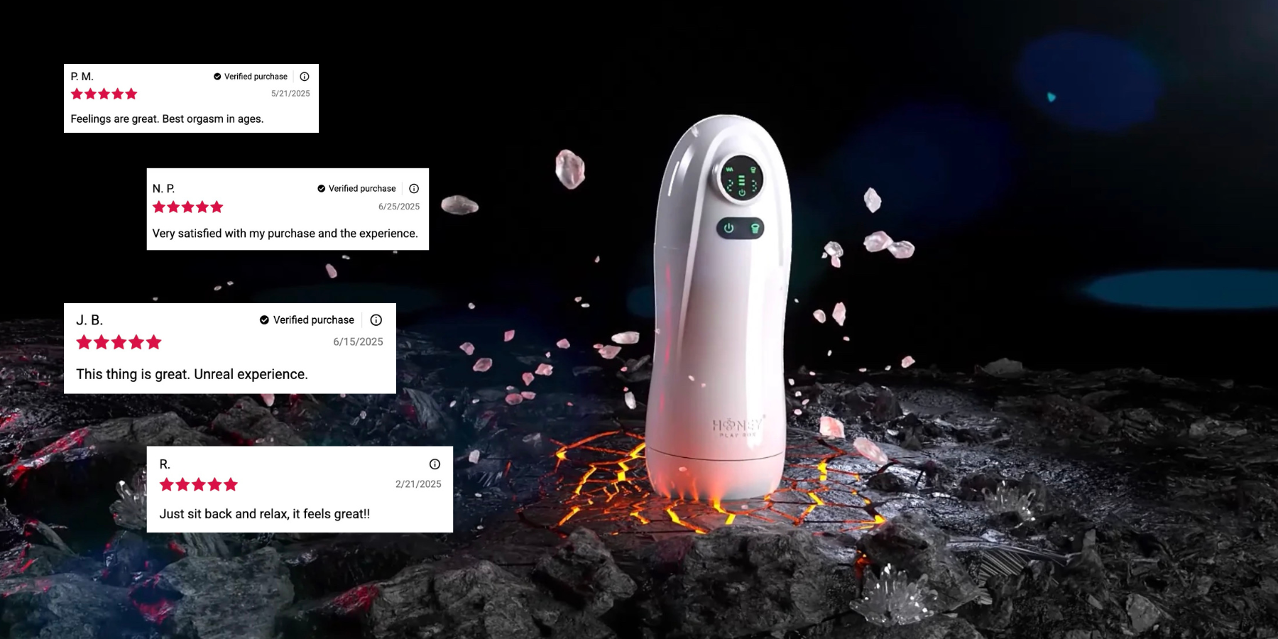 kai 2 suction male masturbator by honey play box