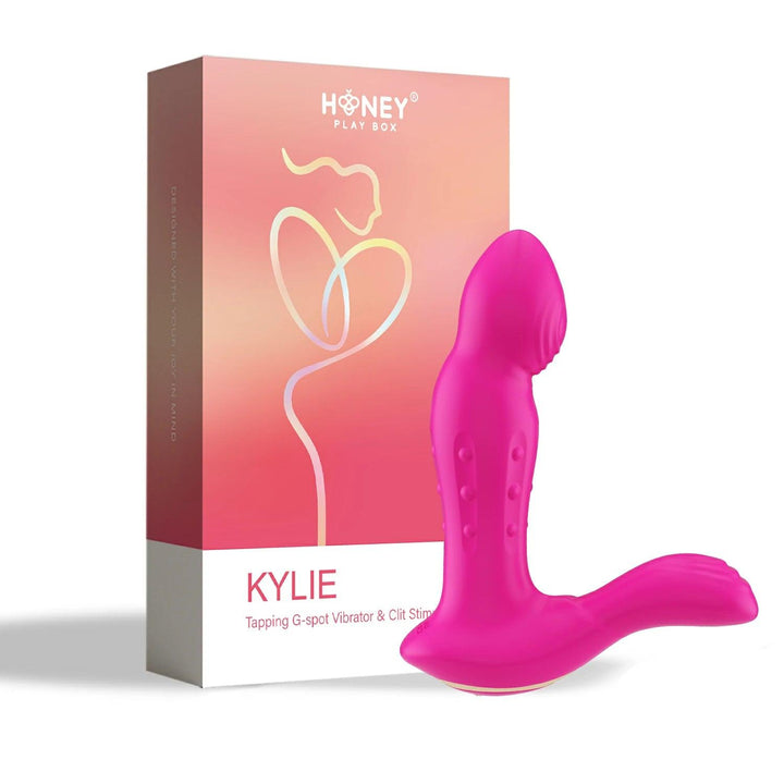 KYLIE Remote Control Tapping G-spot Vibrator & Clit Stimulator - Honey Play Box Official