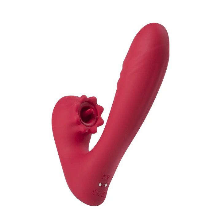 Lacy - G Spot Vibrator with Clit Licking Tongue - Honey Play Box Official