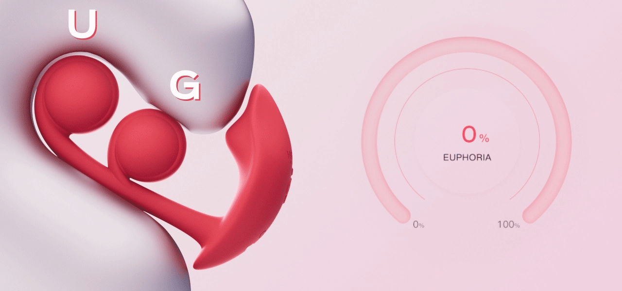 Pressure sensing app-controlled vibrator for women for g-spot stimulation by Honey Play Box