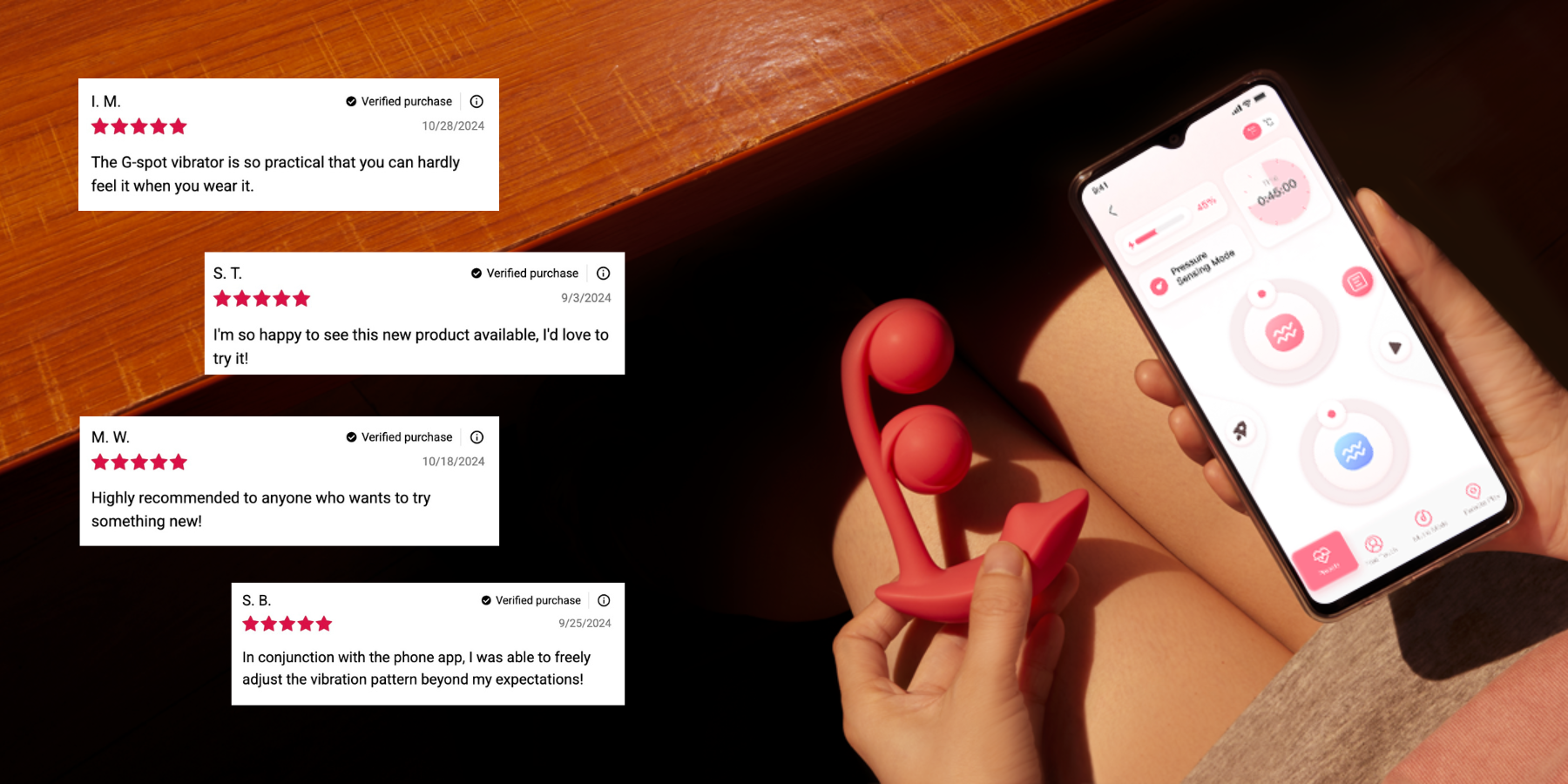 melody twin app-controlled wearable vibrator by honey play box