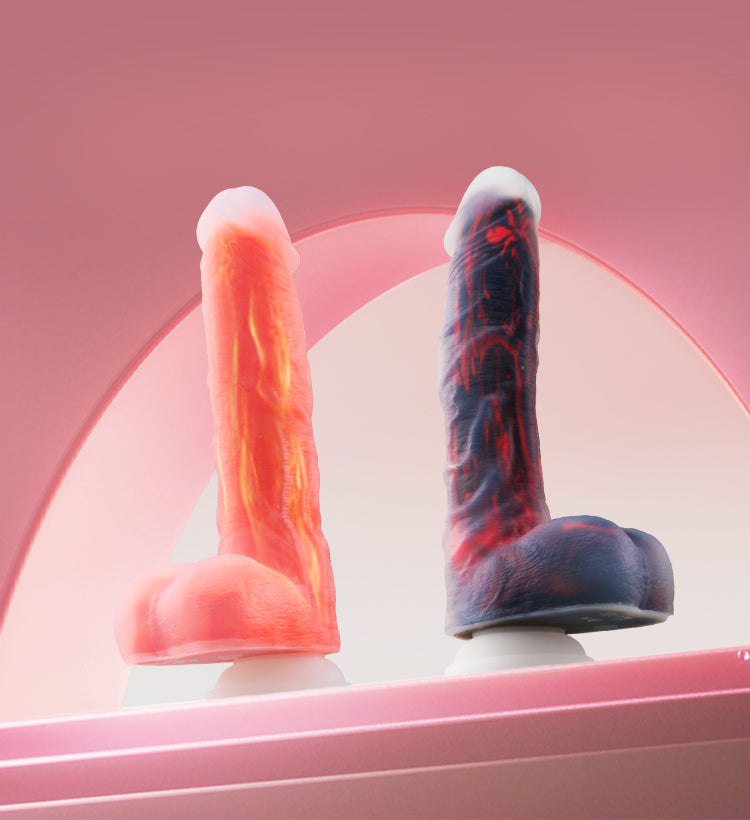 noctura silicone thrusting dildo mobile detail page