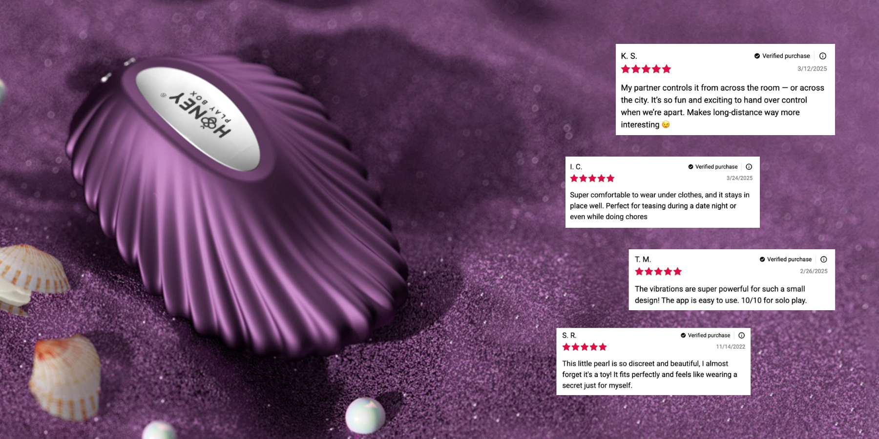 pearl 2 panty vibrator by honey play box