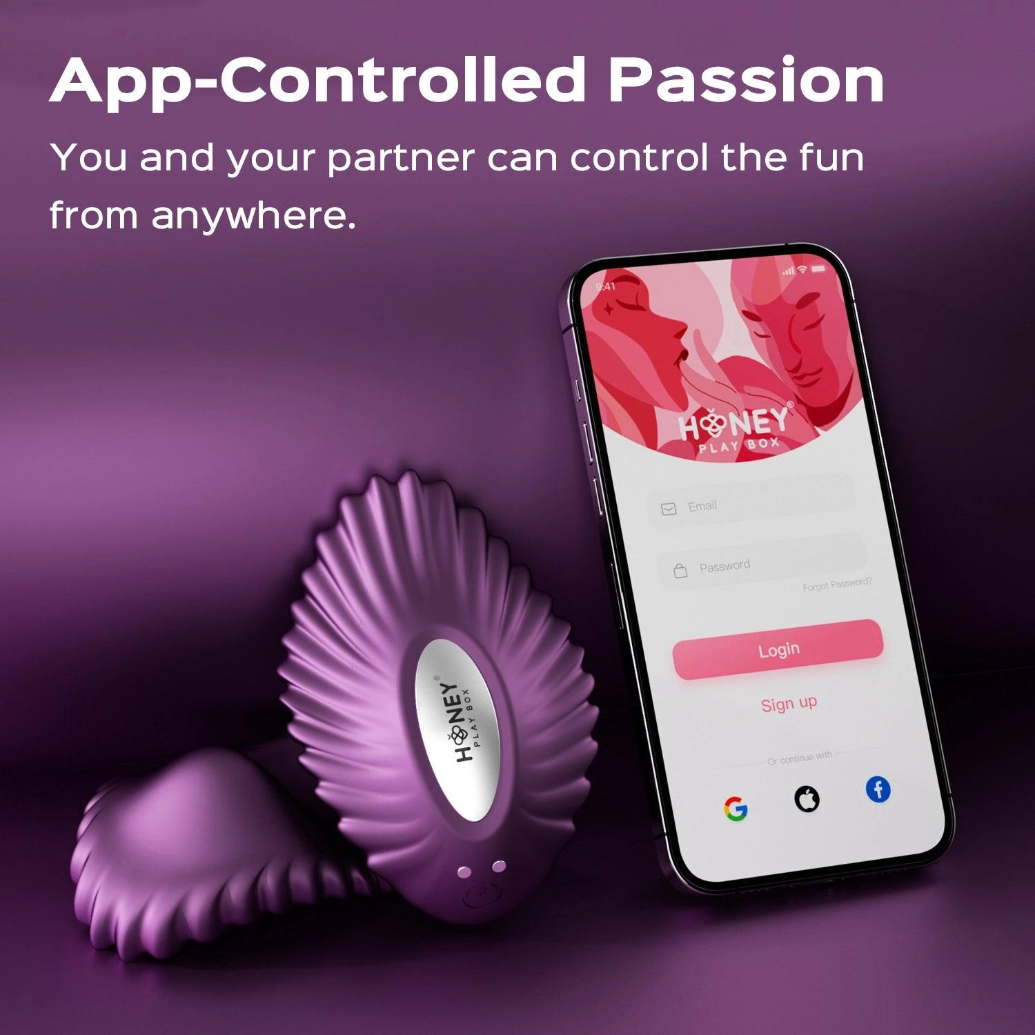 Pearl app controlled vibrating panties