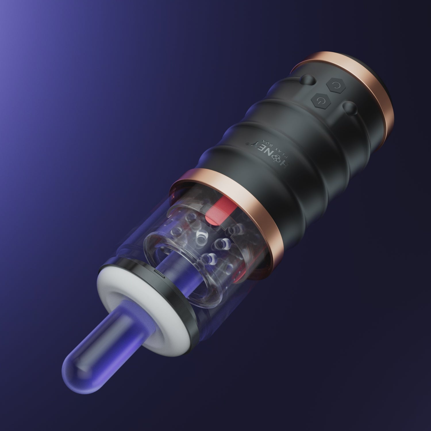 Warrior - Auto Thrusting Stroker Automatic Male Masturbator | Honey ...