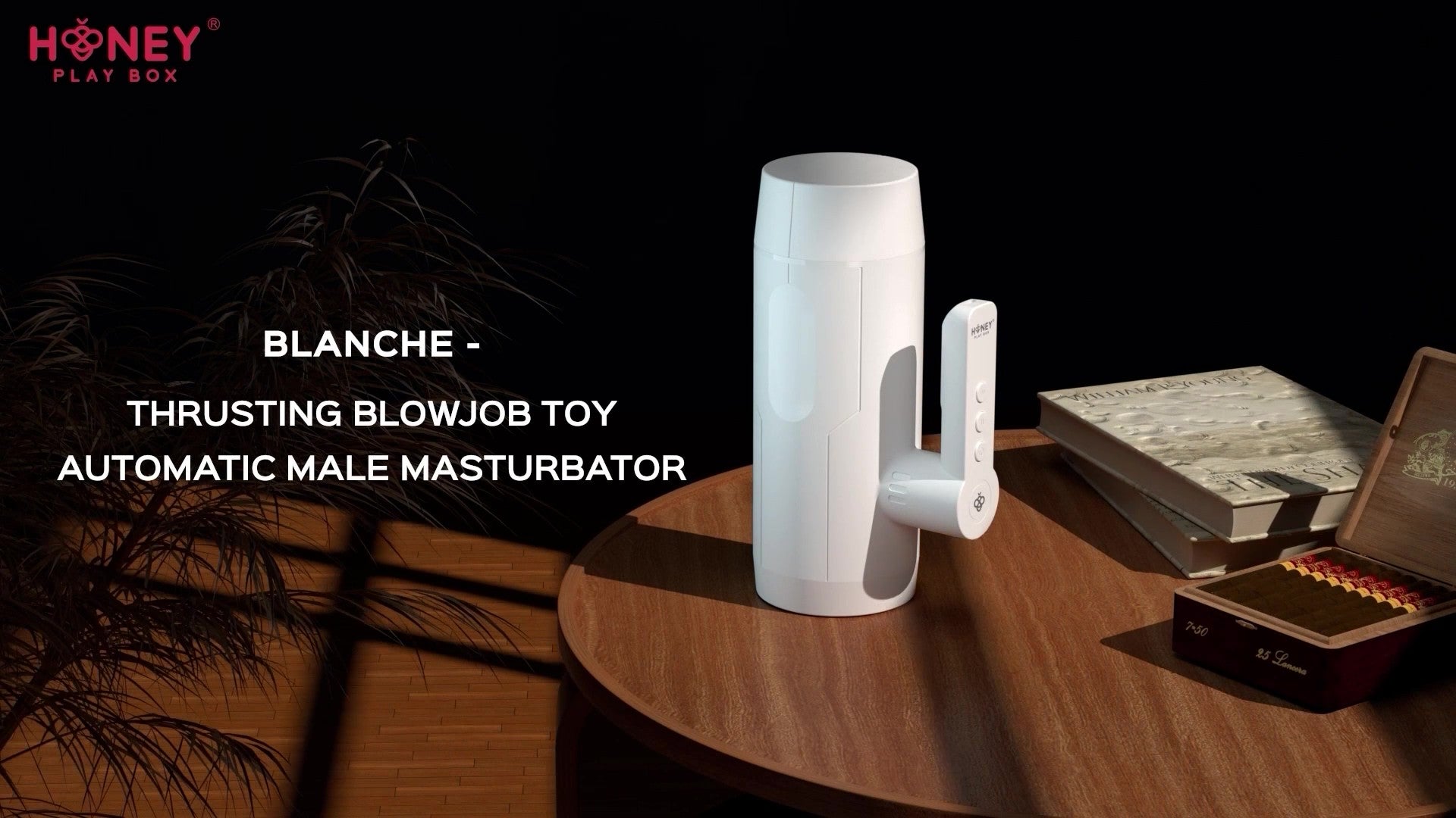 Blanche Automatic Thrusting Masturbator | Honey Play Box