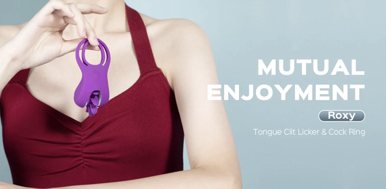 Honey Play Box Roxy cock ring with clit stiumaltor