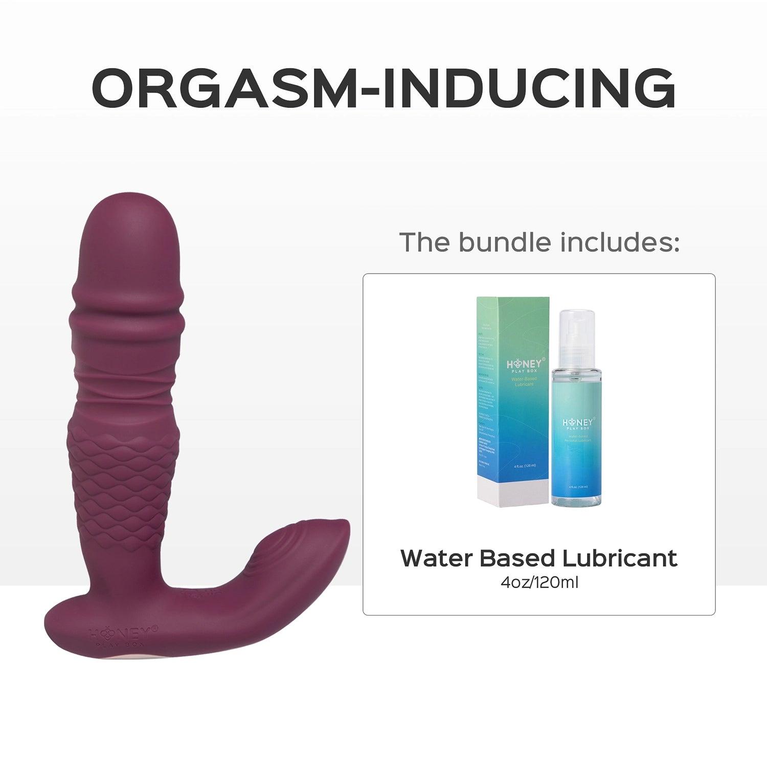 RYDER App-Controlled Thrusting G-spot & Clit Vibrator - Honey Play Box Official
