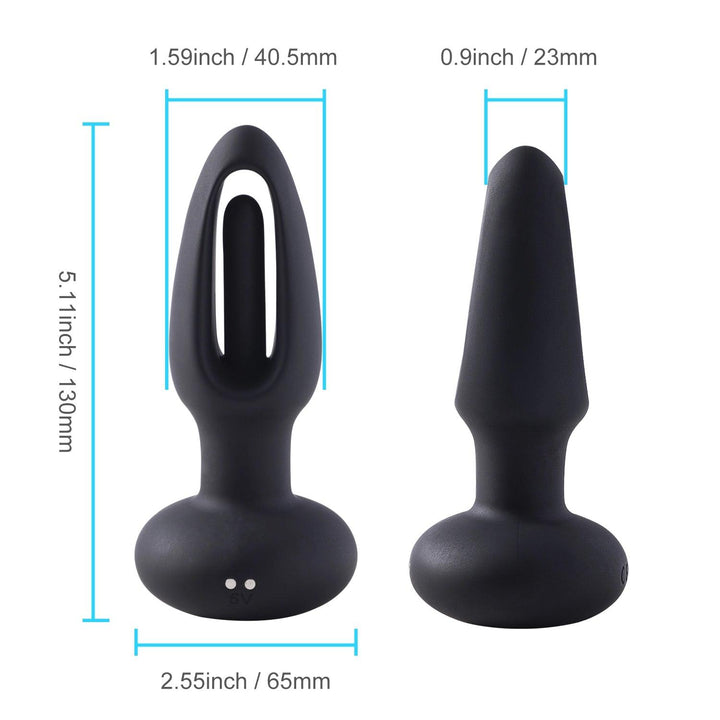 SNUGGY Flapping Butt Sex Toy Vibrating Anal Plug - Honey Play Box Official