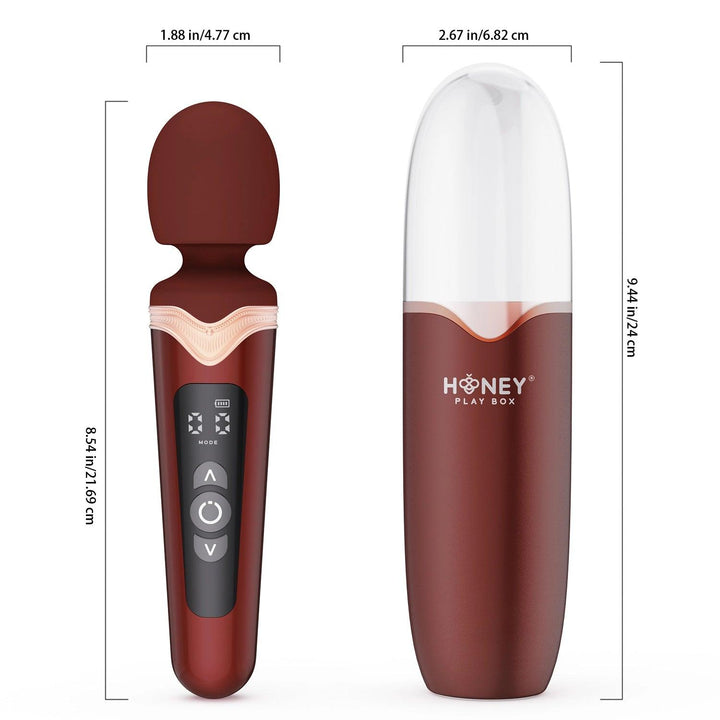 STORMI Powerful Wand Massager with Charging Case - Honey Play Box Official
