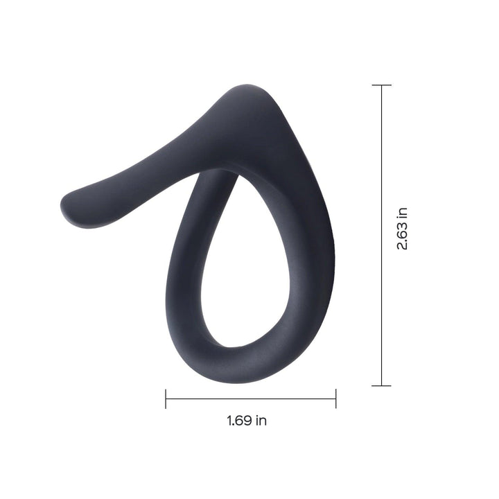 URI Black Penis Cock Ring Male Enhancer - Honey Play Box Official