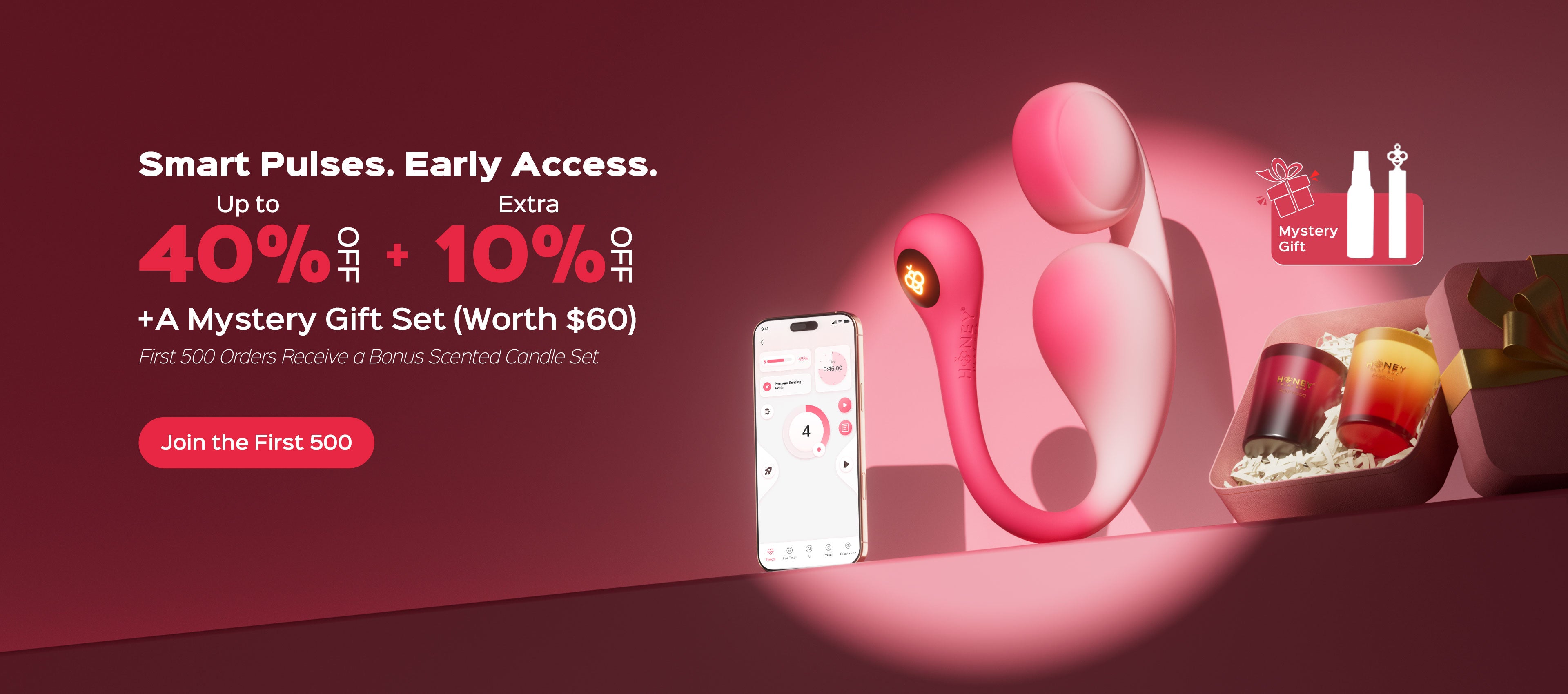 Honey Play Box Vibrosa rechargeable wearable sex toy for women