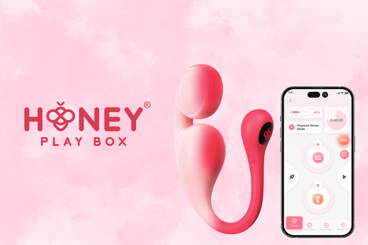 Honey Play Box dual-motor vibrator with discreet whisper-quiet operation
