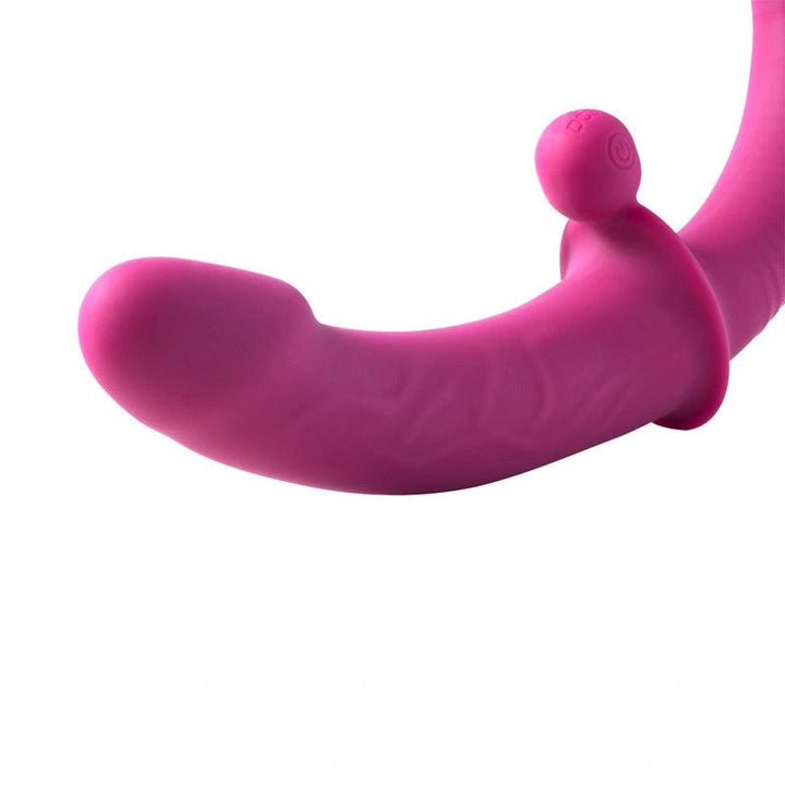 Wyrm - 10 Inch Double Dildo with Clit Stimulator Ball - Honey Play Box Official