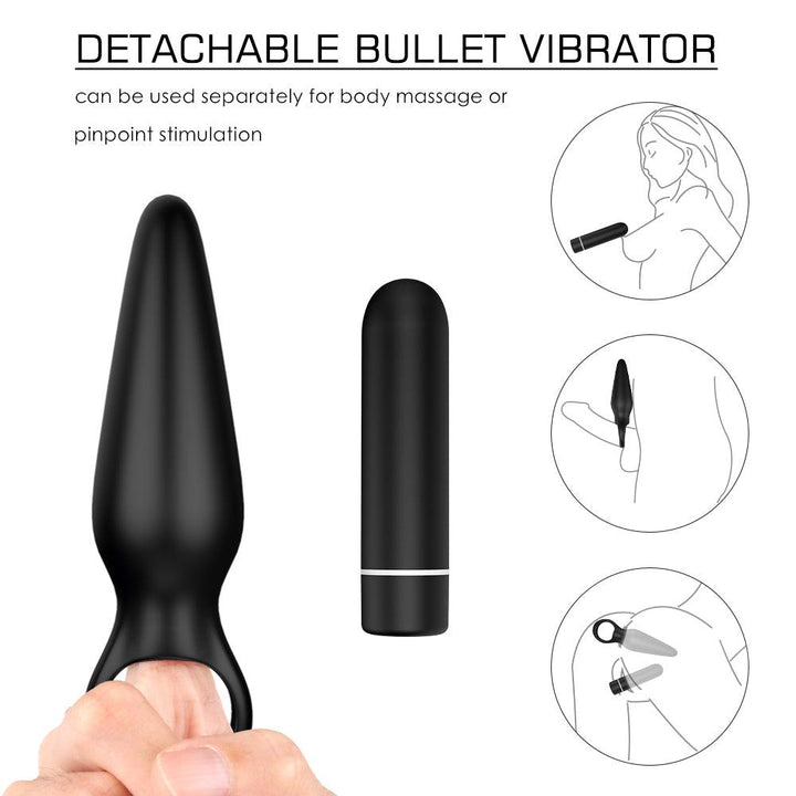 detachable bullet vibrator cock ring