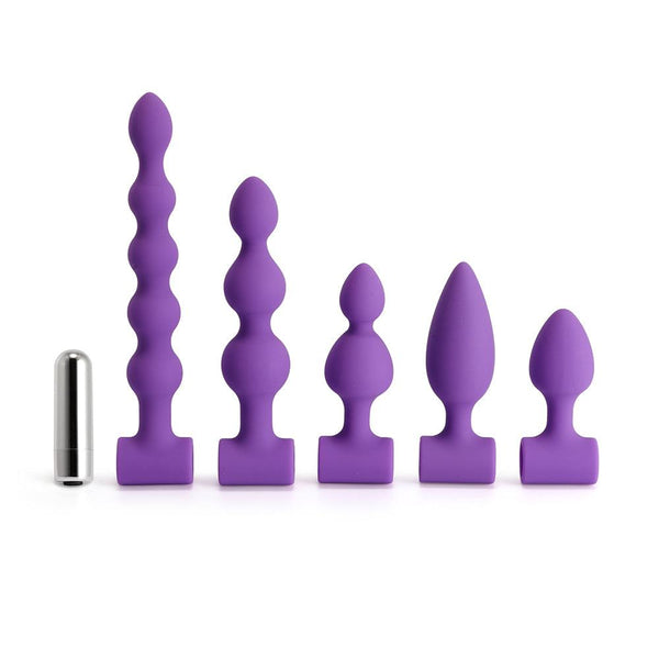 Anal Beads Set with Bullet - Honey Play Box
