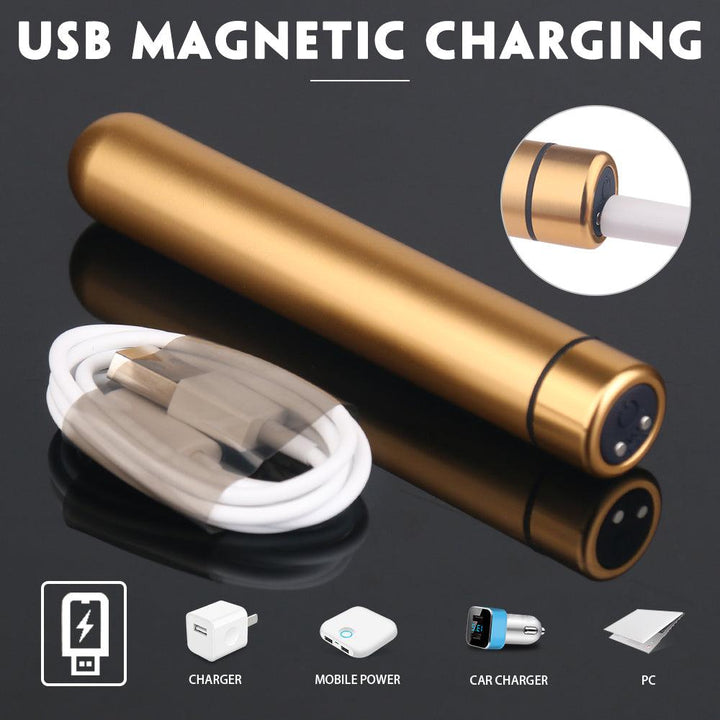 rechargeable vibrating metal bullet