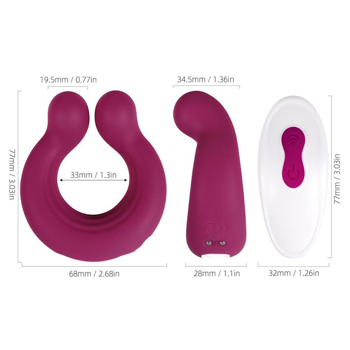 penis ring and clit rubbing stimulator 2 in 1