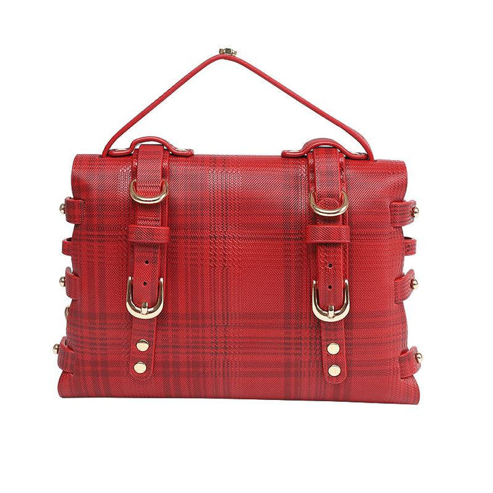 Carlis - Luxurious Erotic Bondage Set Leather Handbag - Honey Play Box