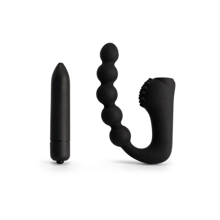 detachable vibrating anal beads with vibrating bullet