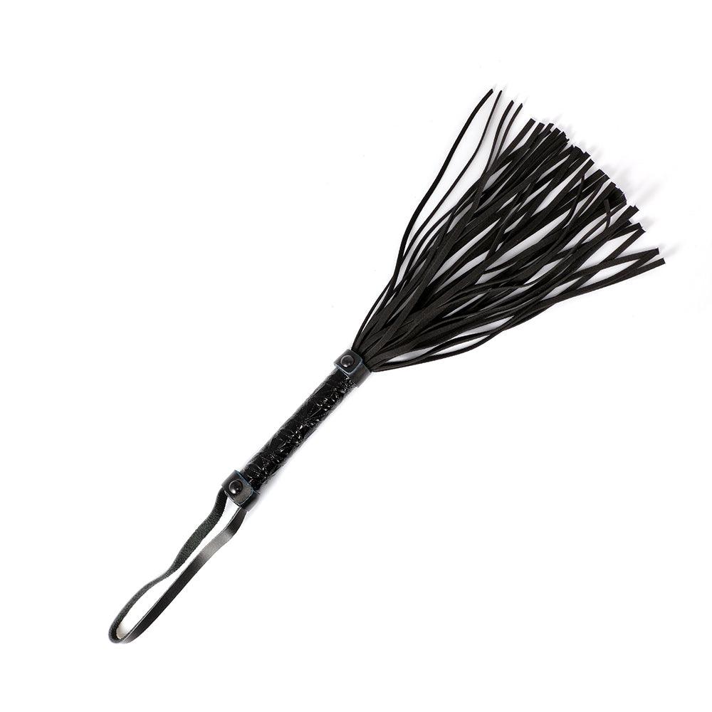 Domme Leather Flogger - Honey Play Box