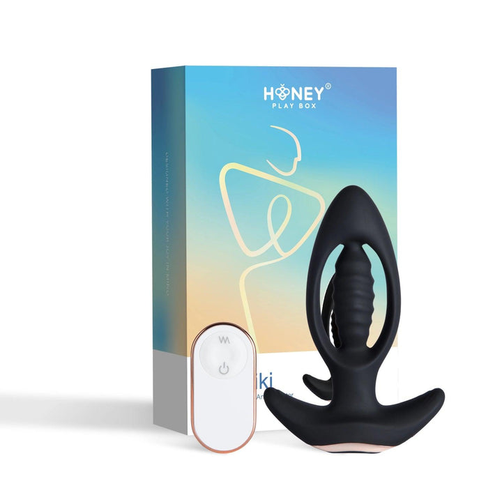 HABIKI Hollowed Anal Vibrator & Prostate Massager - Honey Play Box Official