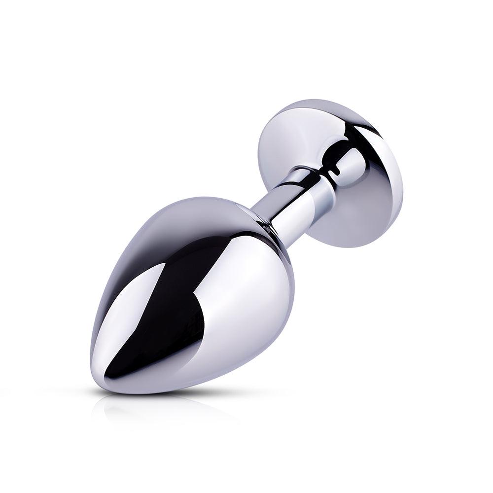 Red Gem Metal Butt Plug - Honey Play Box